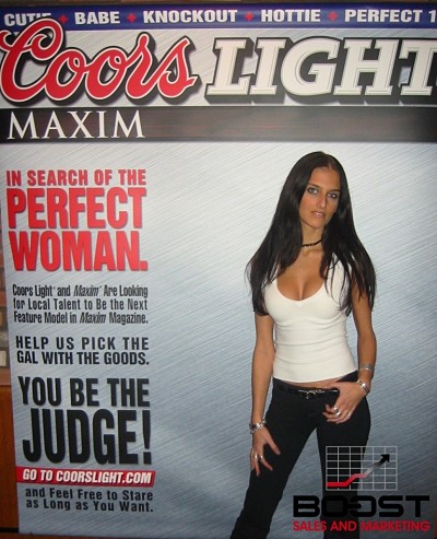 Coors Light Maxim Girl